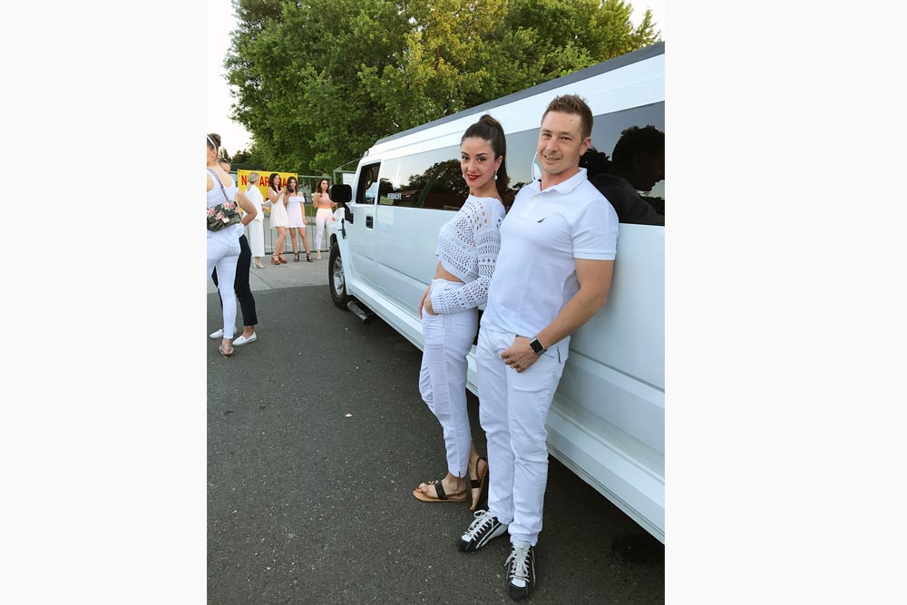 White party I limo ride uvijek je poseban doživljaj